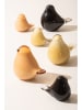 Present Time Dekofigur "Fat Bird" in Schwarz - (B)12 x (H)14 x (T)8 cm