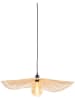 Lugaza Lampa wisząca "Liene" w kolorze beżowym - Ø 65 cm