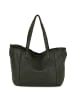 Just B Different Leder-Schultertasche "Lizzanello" in Khaki - (B)29 x (H)24 x (T)15 cm