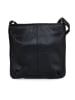 Just B Different Leren schoudertas "Castiadas" zwart - (B)18 x (H)20 x (D)5 cm