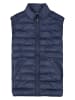 Garcia Doorgestikte bodywarmer donkerblauw