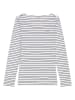 Marc O´Polo Longsleeve in Weiß/ Schwarz