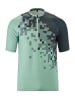 Gonso Fahrradshirt "Garzolet" in Grün/ Anthrazit