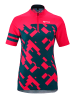 Gonso Fahrradshirt "Ceniga" in Pink/ Dunkelblau