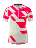 Gonso Fahrradshirt "Basagno" in Pink/ Weiß