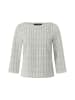 comma Bluse in Grau