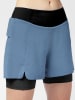 LaMunt 2-in-1 short "Teresa Light" blauw