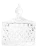 Homla Zuckerdose "Ferran" in Transparent - (H)8 x Ø 10 cm