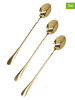 Homla 3er-Set: Edelstahl-Löffel "Stilo" in Gold