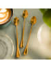 Homla 3er-Set: Edelstahl-Löffel "Stilo" in Gold