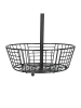 Homla Obstschale "Duncan" in Schwarz - (H)41 x Ø 27 cm