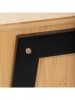 Homla Nachtkastje "Slumber" naturel/zwart - (B)42 x (H)42 x (D)29 cm