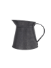 Eulenschnitt Vase "Herz" in Schwarz - (H)15,5 cm