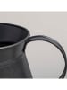 Eulenschnitt Vase "Herz" in Schwarz - (H)15,5 cm