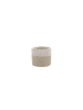 Eulenschnitt Eierbecher "Herz" in Creme - (H)4 x Ø 4,8 cm