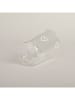 Eulenschnitt To-Go-Trinkglas "Herzen" in Transparent/ Weiß - 430 ml