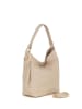 Lucca Baldi Skórzana torebka "Carrara" w kolorze kremowym - 36 x 28 x 12 cm