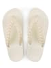 Flip Flop Zehentrenner "Wedgy*weave" in Creme