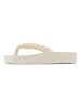 Flip Flop Zehentrenner "Wedgy*weave" in Creme