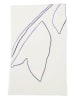 Kähler Wanddekoration "Krone" in Weiß/ Dunkelblau - (B)28 x (H)43 cm