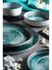 Trendy Kitchen by EXCÉLSA 6er-Set: Dessertteller "Atena" in Türkis - Ø 20 cm