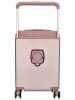 Beagles Hardcase-trolley lichtroze - (B)34 x (H)55 x (D)20 cm