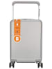 Beagles Hardcase-Trolley in Grau - (B)34 x (H)55 x (T)20 cm