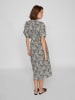 Vila Kleid in Creme/ Schwarz