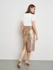 TAIFUN Spódnica w kolorze jasnobrązowym