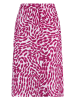 Gerry Weber Lniana spódnica w kolorze różowo-białym