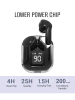 SmartCase Bluetooth-In-Ear-Kopfhörer in Schwarz