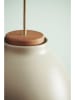 Halo Design Lampa wisząca "Niva" w kolorze jasnoszarym - wys. 16 x Ø 14 cm