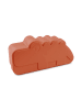 done by deer Lunchbox "Croco Papaya" in Rot - (B)21,3 x (H)10,4 x (T)6,2 cm
