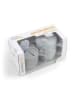 done by deer 2-delige set: snackbox en drinkleerbekers grijs