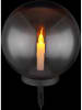 Globo lighting LED-Solar-Gartenstecker in Schwarz - (H)38,5 cm