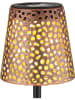 Globo lighting LED-Solar-Gartenstecker in Gold - (H)70 cm