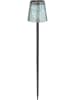 Globo lighting LED-Solar-Gartenstecker in Silber - (H)70 cm