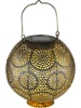 Globo lighting LED-Solar-Dekoleuchte in Gold - (H)28 x Ø 18,5 cm