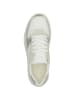 GANT Footwear Leder-Sneakers "Julice" in Weiß/ Silber/ Beige in Weiß/ Silber/ Beige