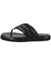 GANT Footwear Skórzane japonki "Clareha" w kolorze czarnym