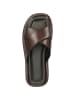 GANT Footwear Leren slippers "Kilmore" bruin