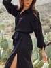 Milan Kiss Kleid in Schwarz