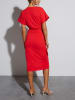 Milan Kiss Jurk rood