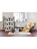 David Fussenegger Wohndecke "Savona" in Grau/ Creme
