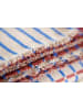 David Fussenegger Flanelldecke "Luca" in Beige/ Blau/ Rot
