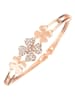 MENTHE À L'O Rosé vergulde armband met kristallen