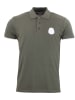 Peak Mountain Koszulka polo w kolorze khaki