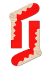 Happy Socks 3-delige geschenkset rood/zwart
