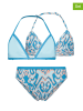 Vingino 3-częściowe bikini "Zamantha" w kolorze niebiesko-pomarańczowym