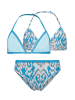 Vingino 3tlg. Bikini-Set "Zamantha" in Blau/ Orange